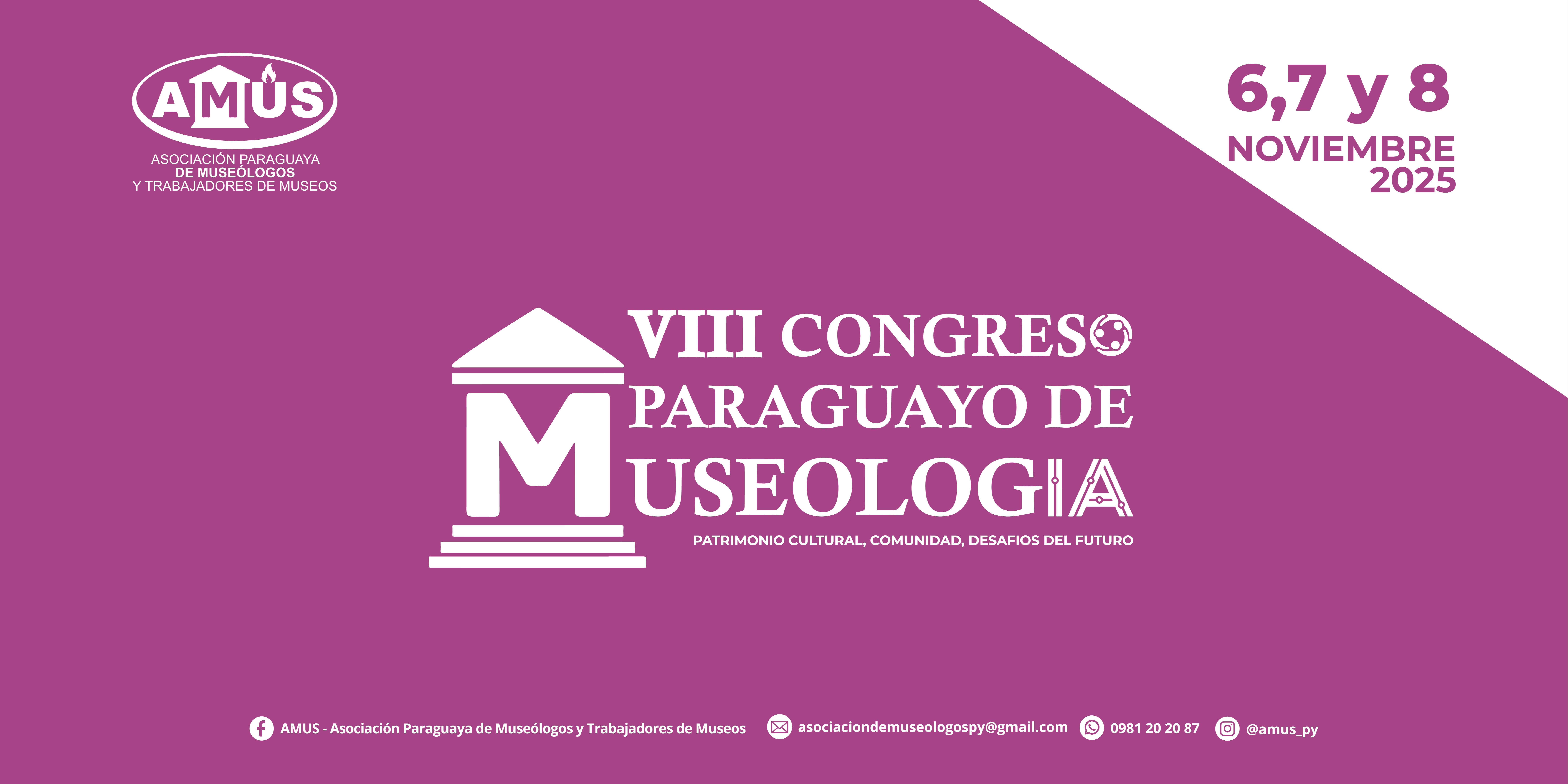 Guyra Paraguay se suma al VIII Congreso Paraguayo de Museología, declarado de interés institucional